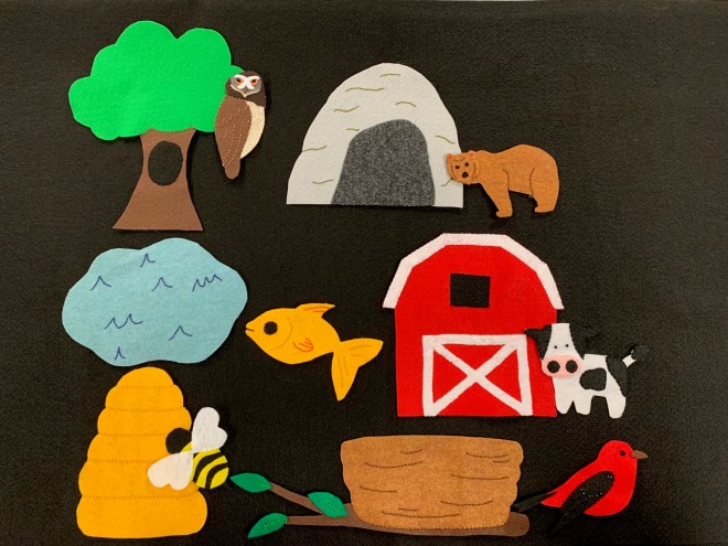 Printable Whose House Storytime